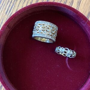 Banana Republic & J. Crew Ring Duo